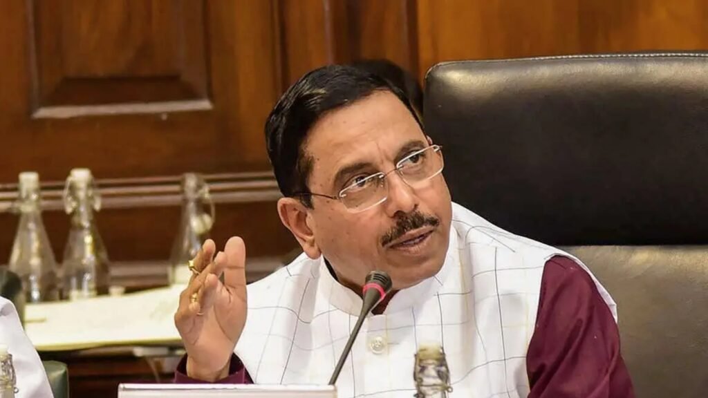 Pralhad Joshi to take charge as education minister after Dharmendra Pradhan resigns | India News