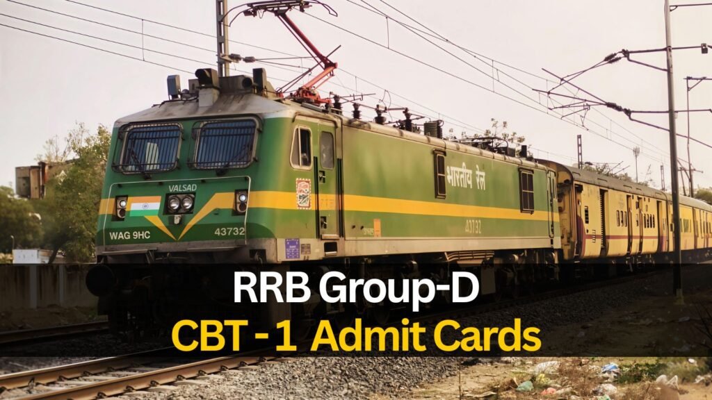 RRB Group-D Admit Card 2026 Out Today for for 32,438 Posts; Download Link, Exam Schedule