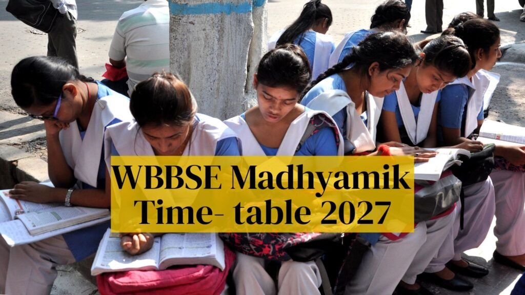 WBBSE West Bengal Board Class 10th Madhyamik 2027 Date Sheet Out: Complete schedule here | Education News