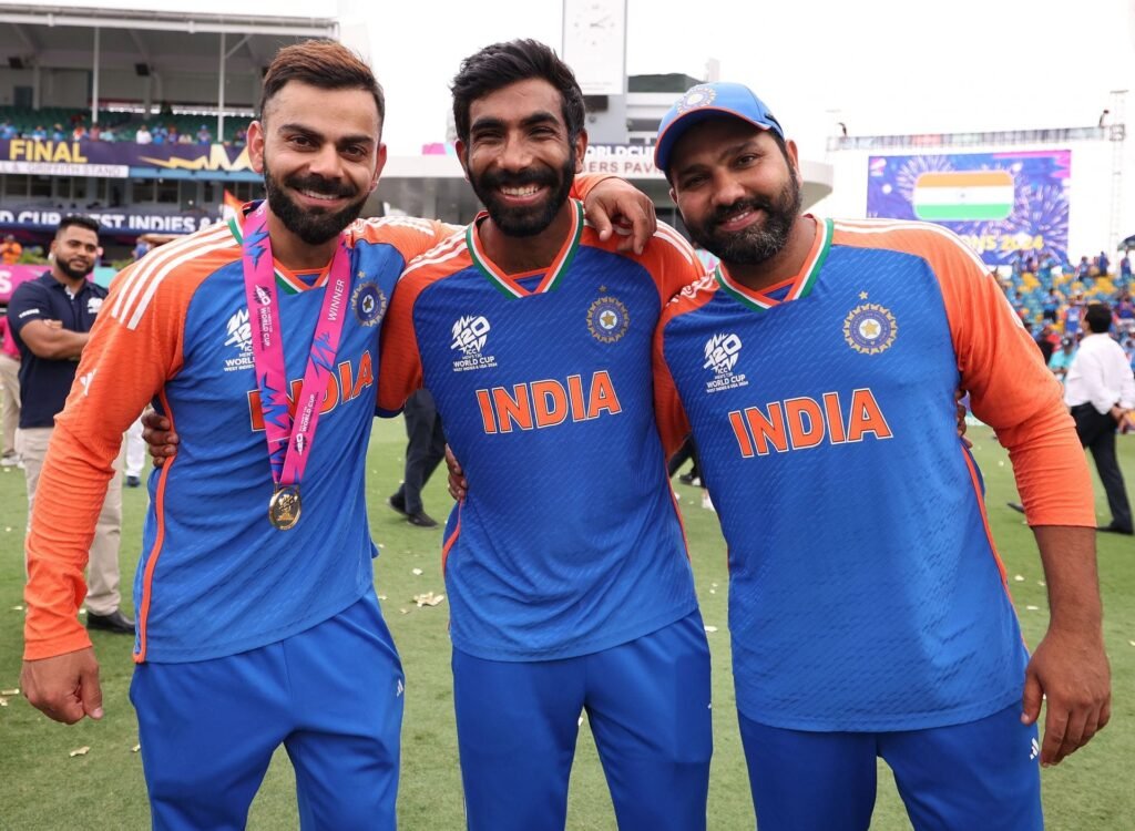 When was the last time Virat Kohli, Rohit Sharma, and Jasprit Bumrah played together in an ODI before ENG vs IND 2026 series?