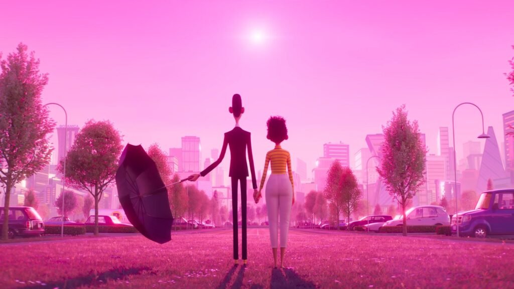 An animated sci-fi rom-com wasn’t on our wish list, but we’ll be damned if ‘Not Alone’ doesn’t look sweet, stylish, and hilarious