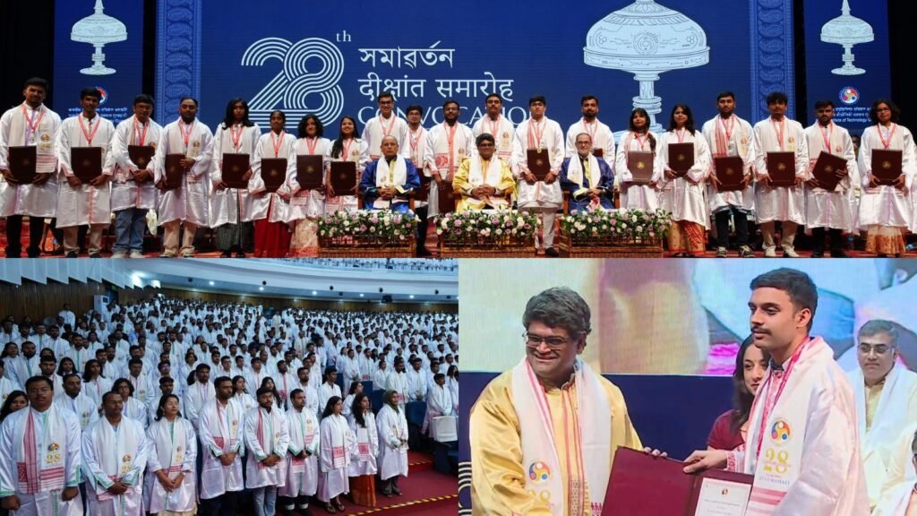 IIT Guwahati 28th Convocation: 2,265 degrees awarded, 412 PhD scholars among graduates | Education News