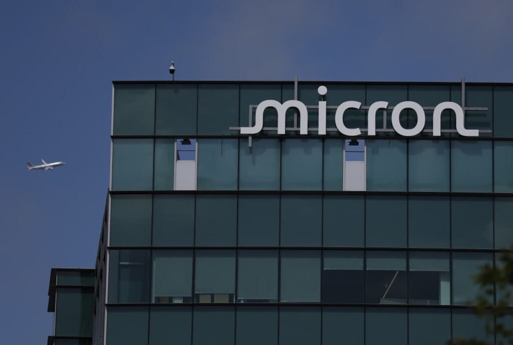 Micron’s stock falls as investors wonder if the memory market is near the top