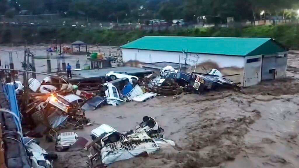 Rain havoc in J&K: 10 killed, several missing; Omar Abdullah leaves Delhi ahead of statehood protest | India News
