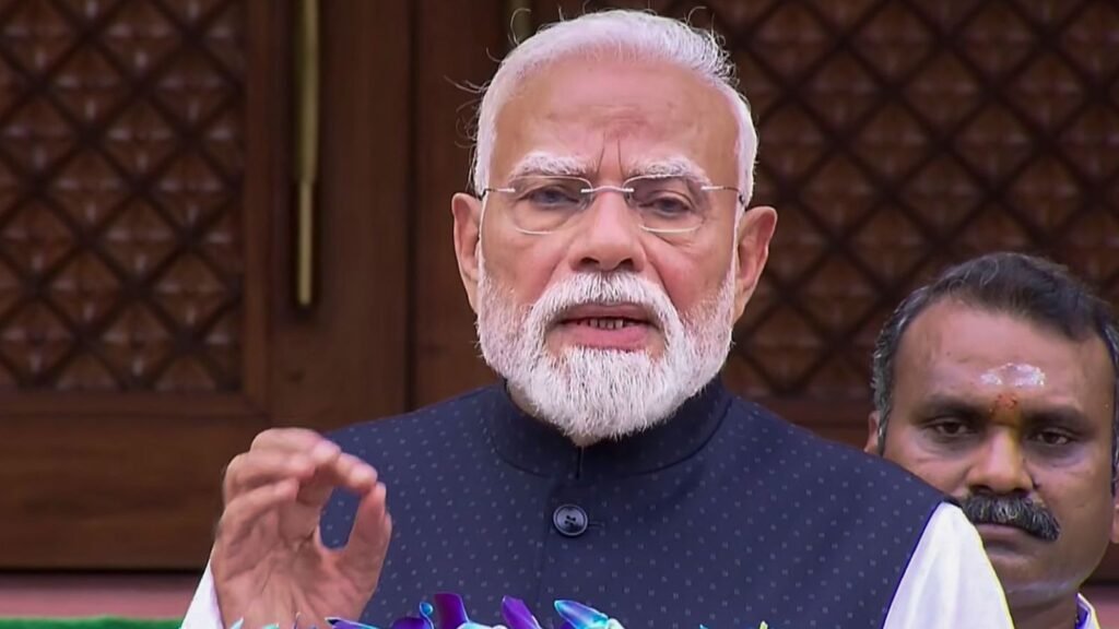 At NDA meet, PM defends action on NEET leaks after massive Delhi protests | India News