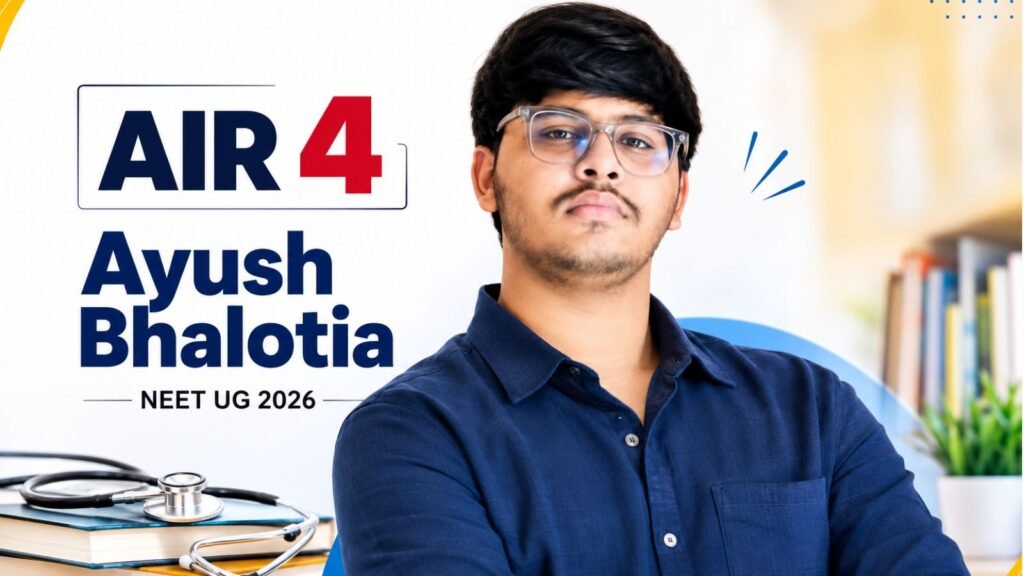 From 695 to a 710: How re-NEET exam turned in favour of AIR 4 Ayush Bhalotia | Education News