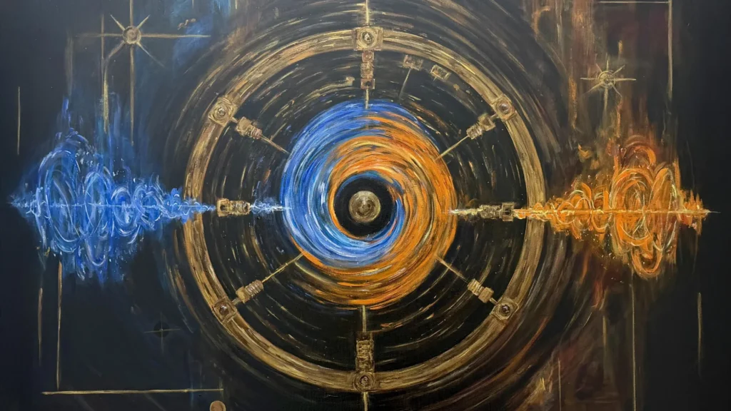 Physicists recreate black hole energy extraction in the lab