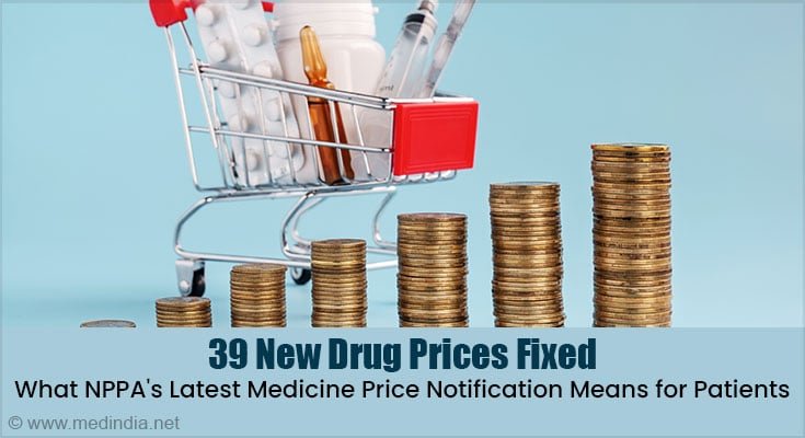 Why Has Pharma Regulator Fixed Retail Prices for 39 New Drug Formulations?