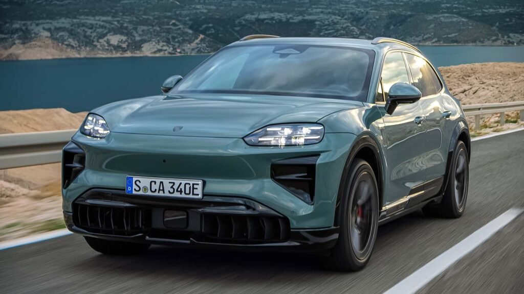 Porsche’s 6,000-Pound Electric Cayenne Beats Supercars To 60 MPH