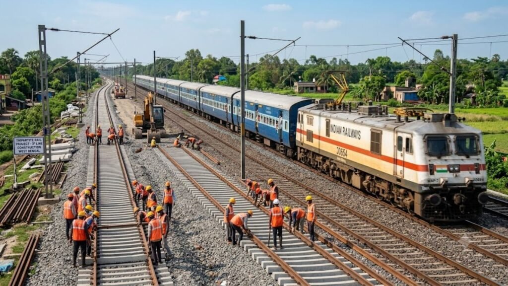 Indian Railways approves Rs 440 crore third line project in West Bengal to ease train congestion