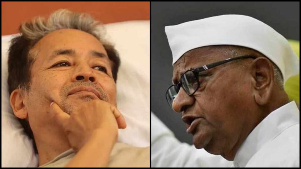 ‘What’s wrong in holding discussions?’ Anna Hazare says Centre should not test Wangchuk’s limits | India News