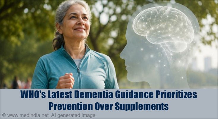 WHO’s 2026 Dementia Guidelines Favor Healthy Habits Over Supplements