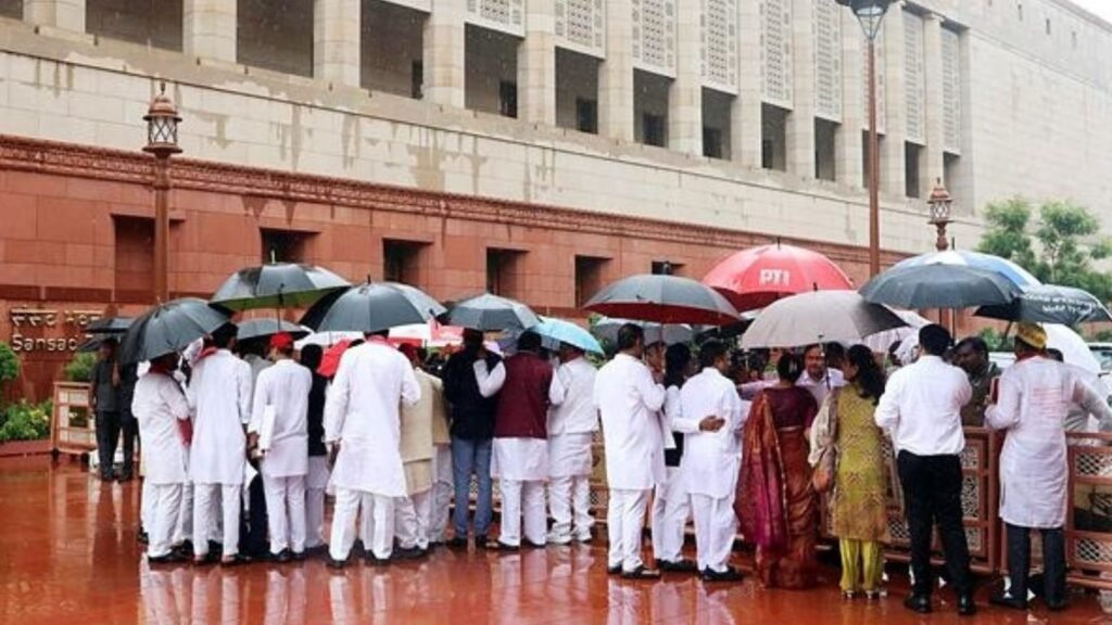 Why Speaker Om Birla wants a porch at Makar Dwar for MPs
