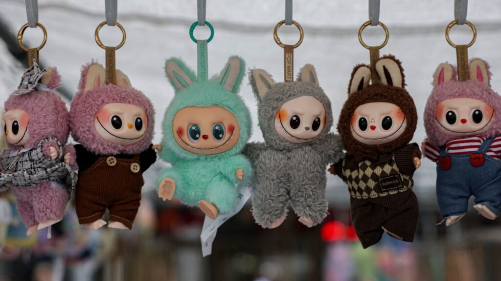 Labubu maker Pop Mart shares fall after sales drop in Asia, Americas