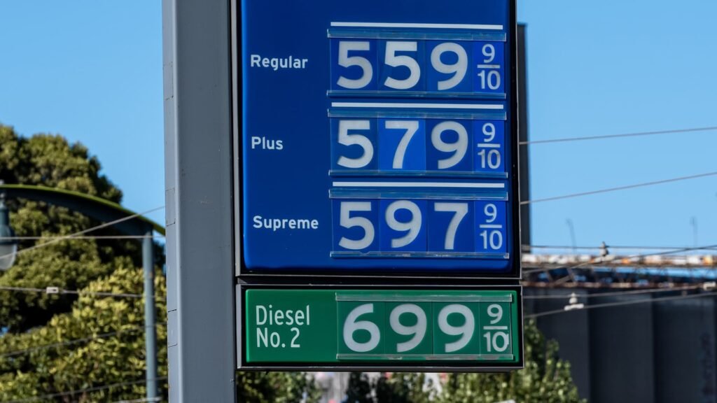 California’s diesel prices have jumped since the Iran war started, with ripple effects across the country