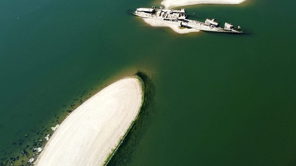 Water levels across the Balkans have fallen to record lows