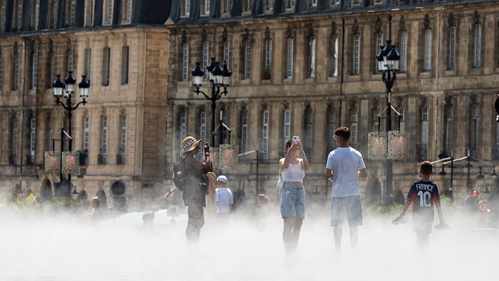 Millions across Europe swelter through a new wave of extreme temperatures