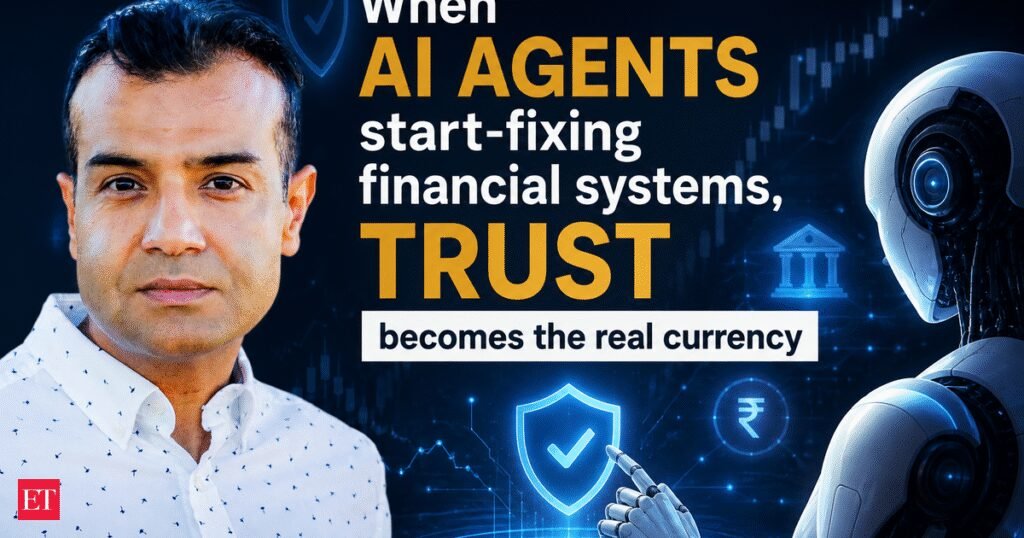 When AI agents start fixing financial systems, trust becomes the real currency