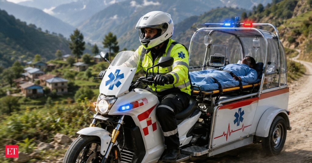 Two-wheeled road ambulance to run from October 1, 2027