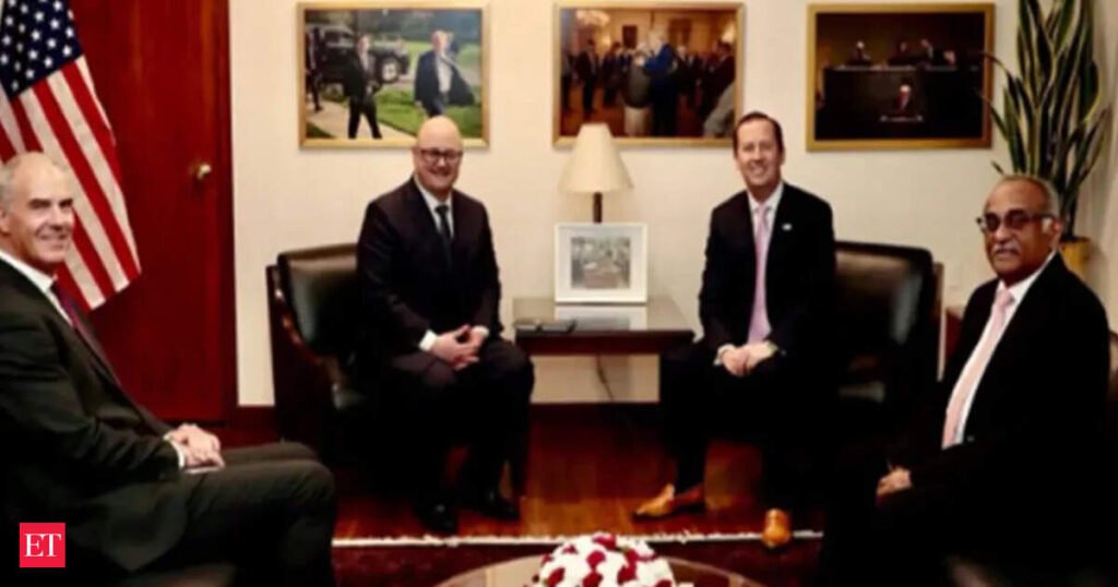 US envoy Sergio Gor meets key industry leaders to advance US-India collaborations