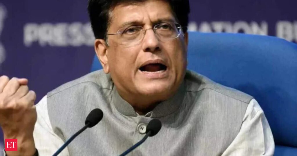 India’s exports rise 15% in April-July; Commerce Minister Piyush Goyal confident of $1 trillion target