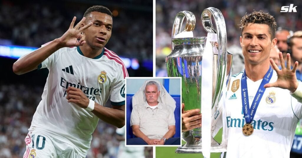 Jose Mourinho reveals what he wants from Kylian Mbappe amid Cristiano Ronaldo comparisons after hat-trick