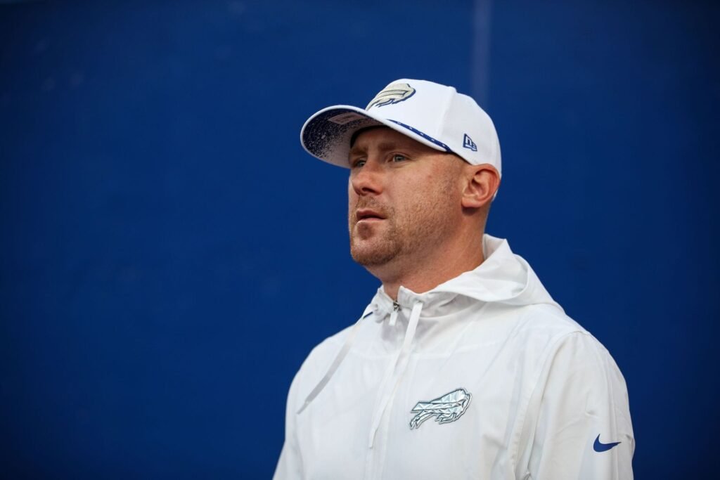 Bills insider doesn’t hold back on HC Joe Brady instilling “looser mentality” at training camp