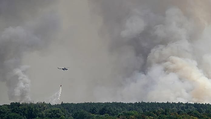Wildfires continue to rage as Europe swelters under extreme heat