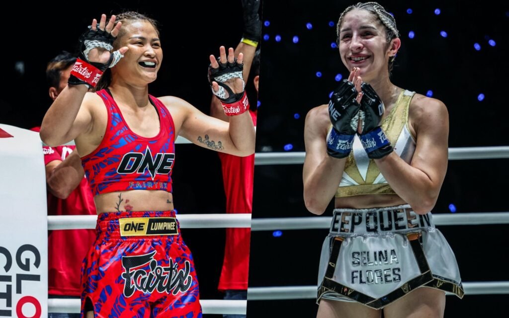 Stamp Fairtex locks horns with Selina Flores in atomweight Muay Thai contest at ONE Fight Night 47