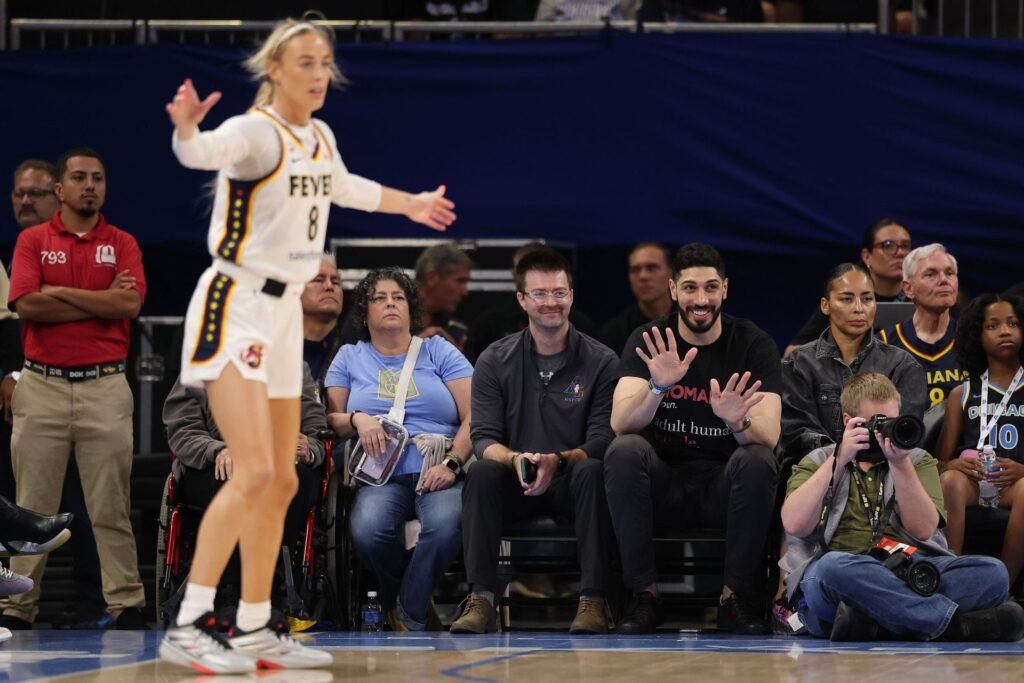 Enes Kanter Freedom Issues 5-Demand Ultimatum to WNBA Commissioner Cathy Engelbert After High-Profile Arena Ejection