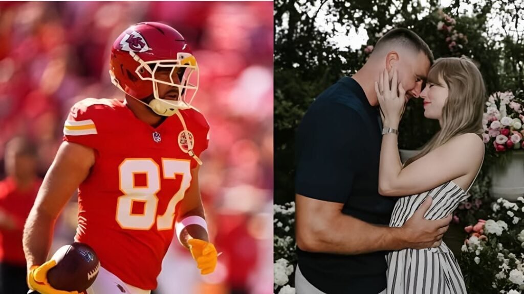 NFL fans mock “soft & distracted” Travis Kelce for gushing about Taylor Swift wedding night