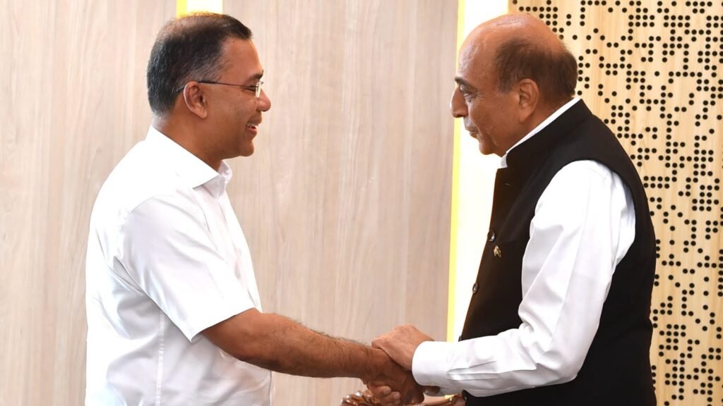Dinesh Trivedi meets Bangladesh PM Tarique Rahman in Dhaka, R&AW chief there for security talks | India News
