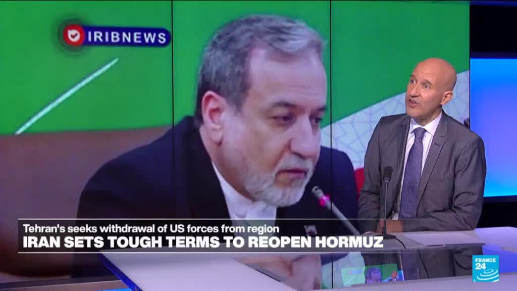 Iran sets tough terms to reopen Strait of Hormuz