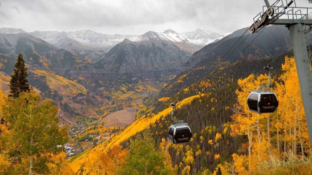 This Fall, Leaf Peep from a Gondola, Helicopter, or Treehouse