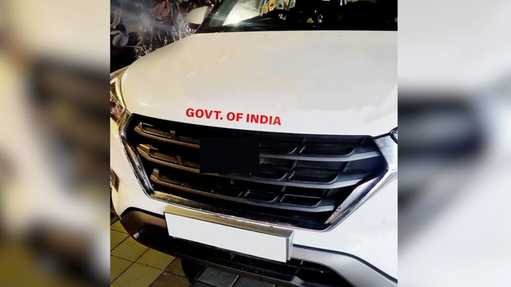 A Tesla, a fake IAS card and a house full of secrets: How a ‘Government of India’ sticker led police to a bigger story | India News