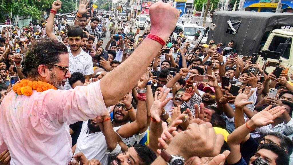 BJP chief Nitin Nabin’s Patna bastion falls, Prashant Kishor storms into House | India News