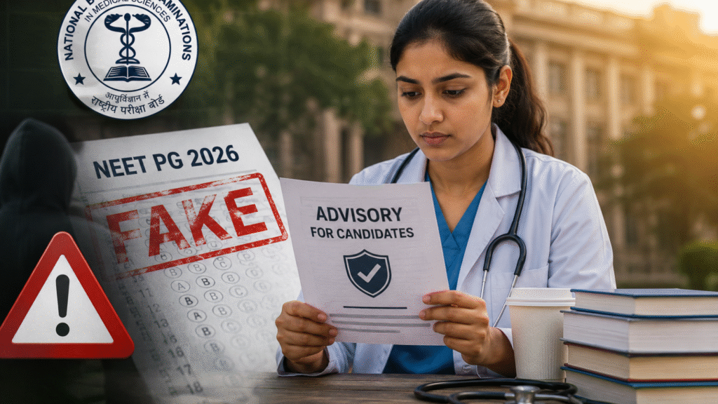 NEET PG 2026 admit card to release on Aug 25; NBEMS flags fake paper leak claims