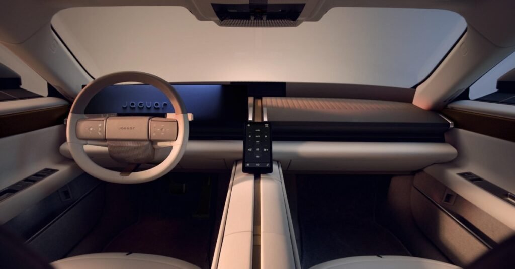 Jaguar offers a first look inside the all-electric Type 01
