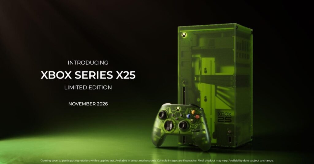 Microsoft’s 25th anniversary Xbox will cost $899