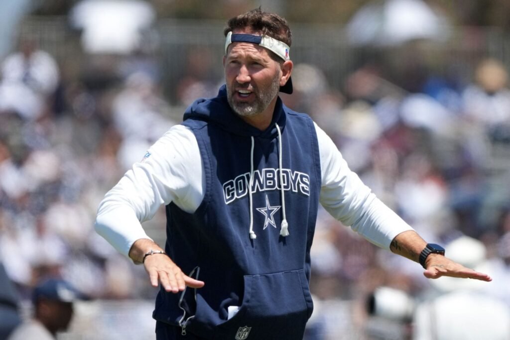 Cowboys HC Brian Schottenheimer goes ballistic on team after poor start to practice