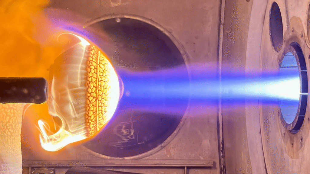Heat shield under fire photo of the day for Aug. 26, 2026