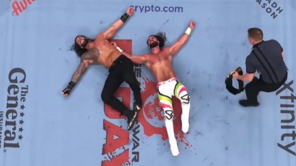Shocking finish to WWE World Heavyweight Title match between Roman Reigns and Seth Rollins at SummerSlam 2026