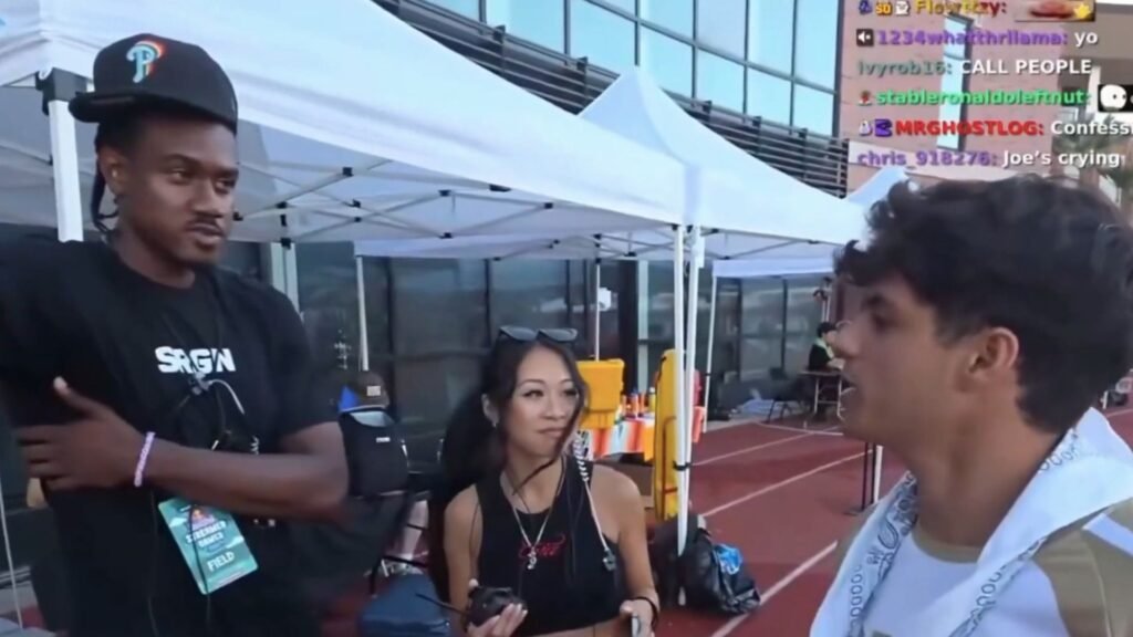 Stable Ronaldo gets into a heated argument with Streamer Games 2026 employee after getting called “buddy,” QTCinderella walks away
