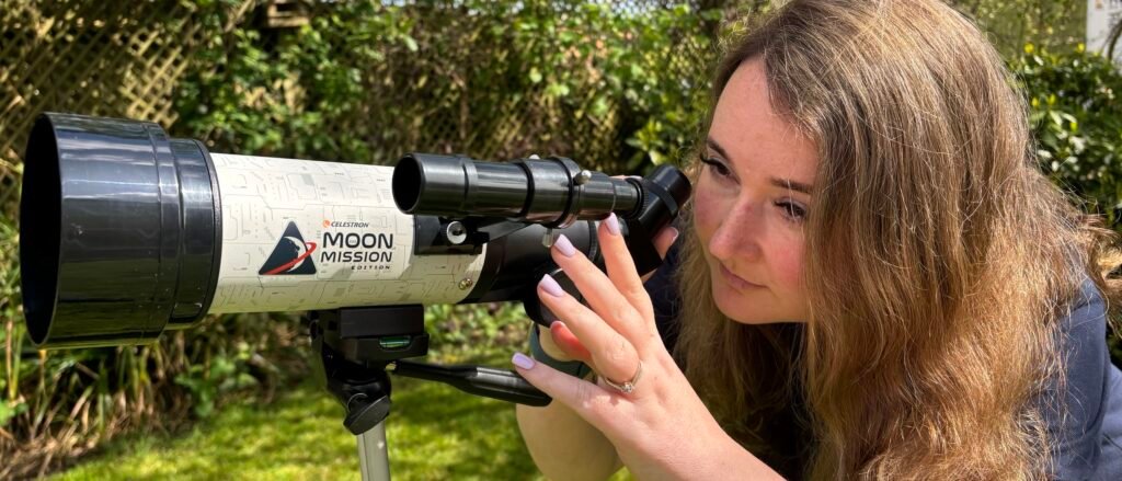 This Celestron telescope is perfect for young astronomers and newcomers