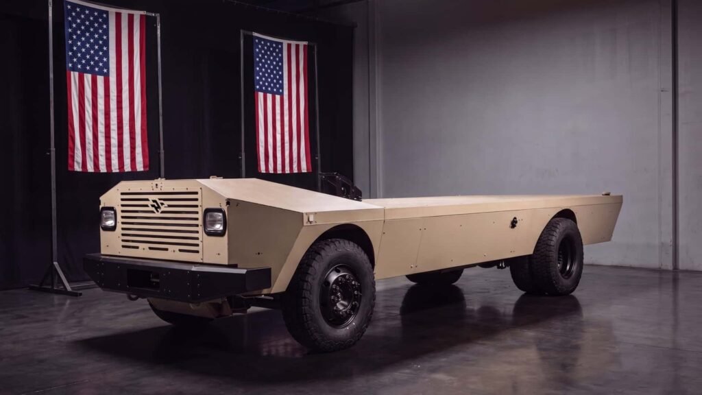 The U.S. Army’s New Unmanned Ground Vehicle Is An Extended-Range EV