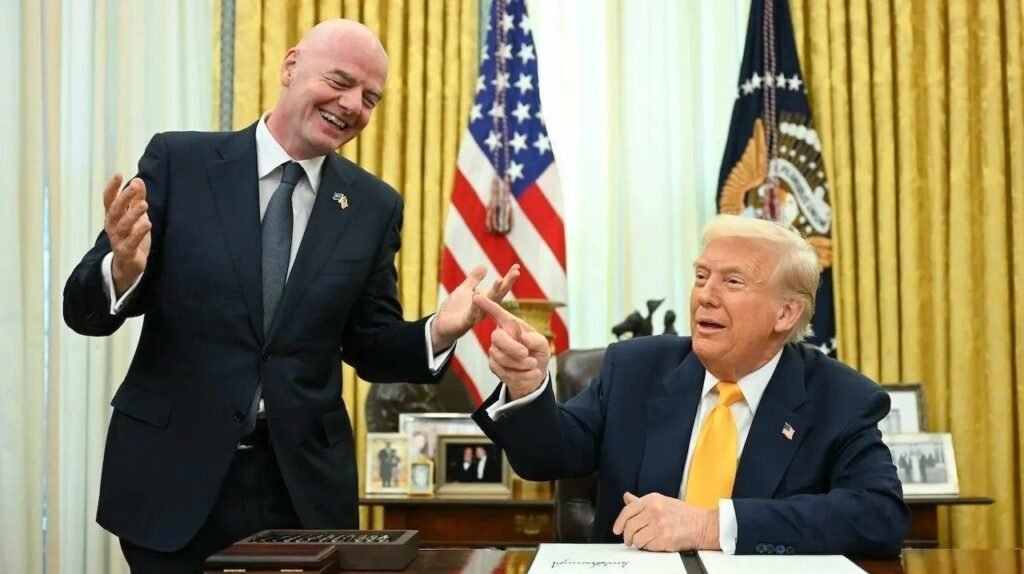 President Trump warns FIFA will pay a massive price if it ousts chief Gianni Infantino