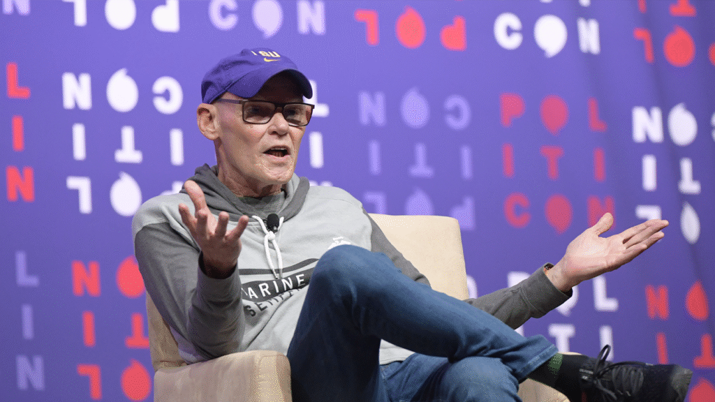 Carville shares the one highly unlikely scenario where he would join GOP
