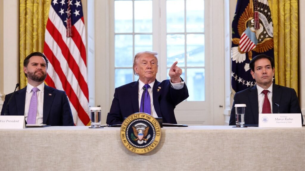 Trump backs electing JD Vance in 2028 in private donor conversation