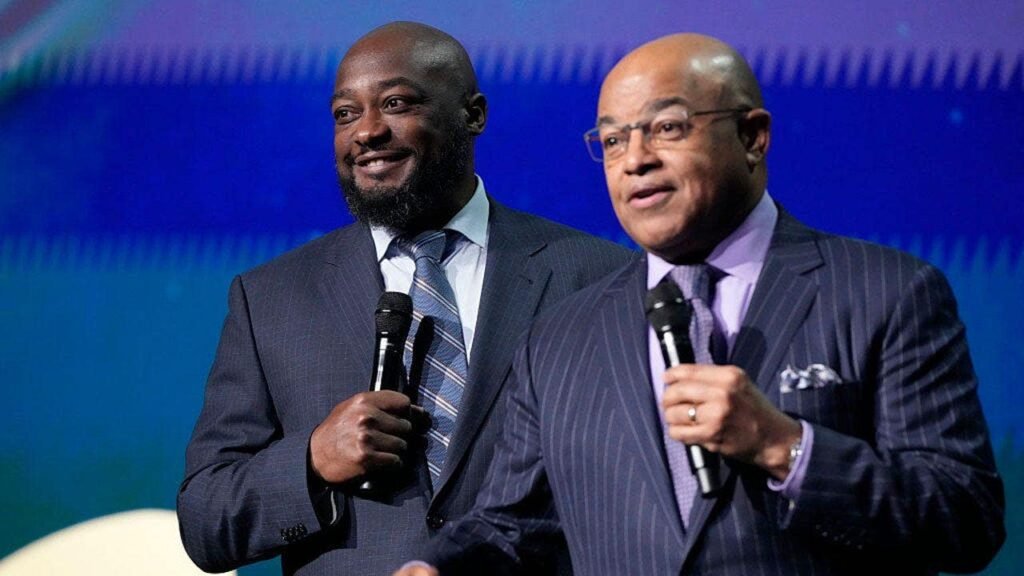 Debut of former Steelers coach Mike Tomlin on NBC SNF had highlight moments but was too careful and rehearsed