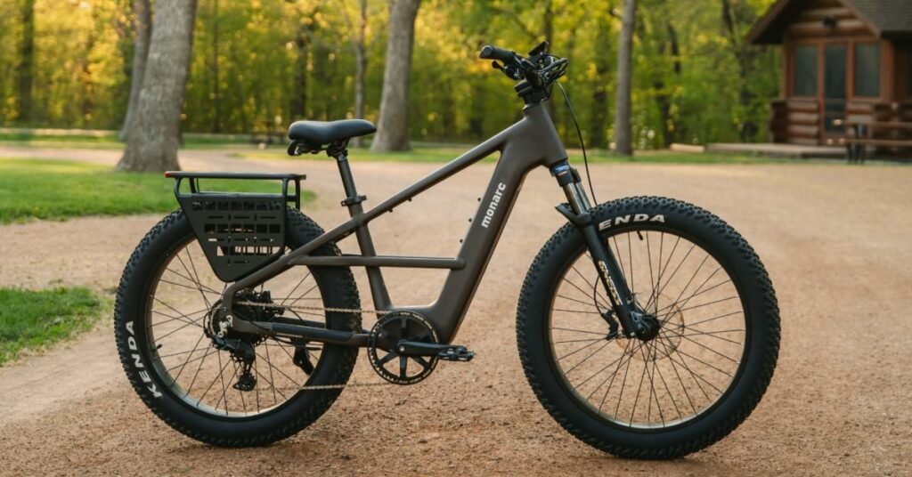 Why does Monarc build its e-bikes with their forks on backward?